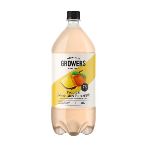 Growers - Tropical Clementine Pineapple Flavoured Cider (2L)