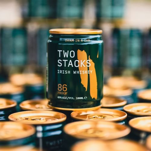 Two Stacks - Dram in a Can Irish Whiskey (100ml)