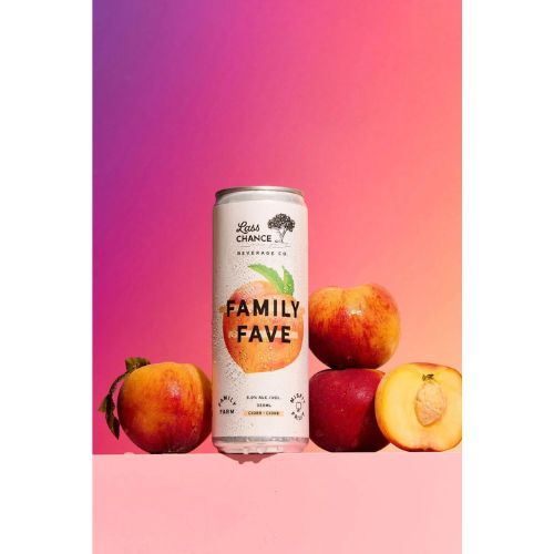 Lass Chance Beverage Co - Family Fave Peach Cider