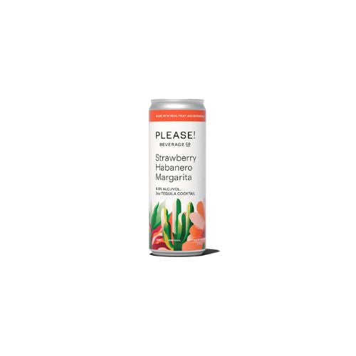 Please! Beverage Co - Strawberry Habanero Margarita