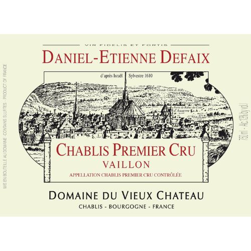 Daniel-Etienne Defaix - Vaillon Chablis 1er Cru