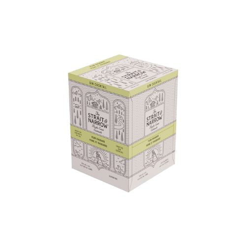 Strait & Narrow - Pear Rhubarb Gin Cocktail