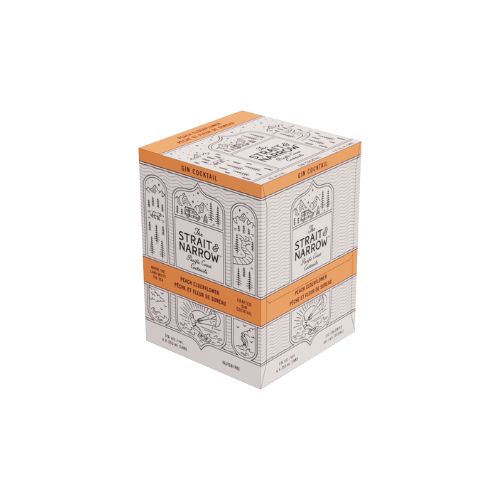 Strait & Narrow - Peach Elderflower Gin Cocktail