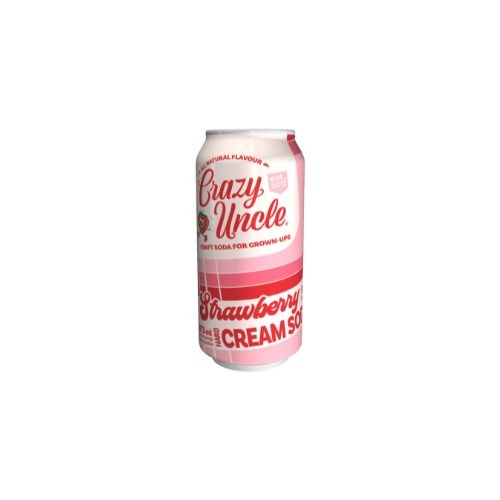 Crazy Uncle - Strawberry Cream Soda