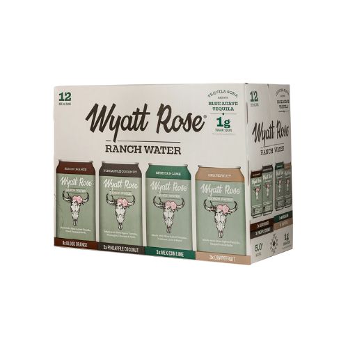 Wyatt Rose - Ranch Water Tequila Soda Mixed Pack