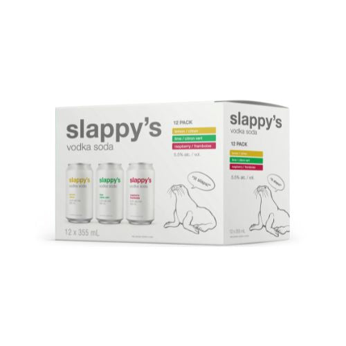 Slappy's - Vodka Soda Mixed Pack