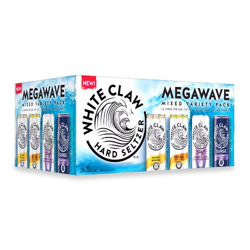 White Claw - Megawave Hard Seltzer Variety Pack