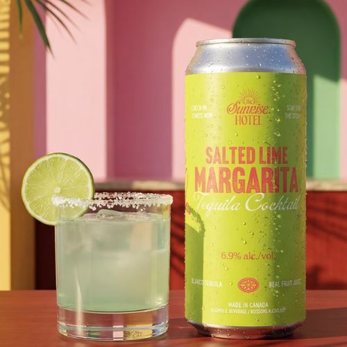 The Sunrise Hotel - Salted Lime Margarita