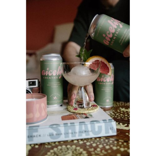 NiceLife - Prickly Pear Grapefruit Lime Tequila Soda