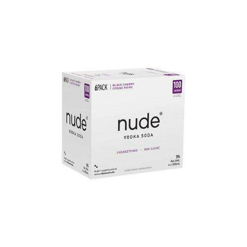 Nude - Black Cherry Vodka Soda