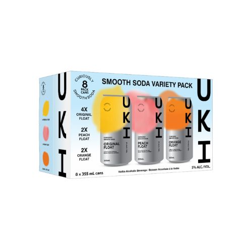 Uki - Float Smooth Soda Variety Pack