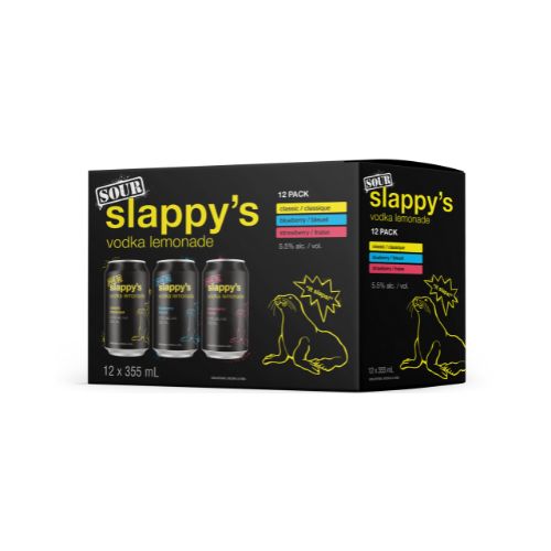 Slappy's - Sour Vodka Lemonade Mixed Pack