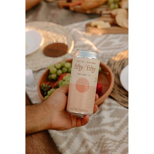 Fifty/Fifty - Black Tea & Peach Berry Craft Hard Tea