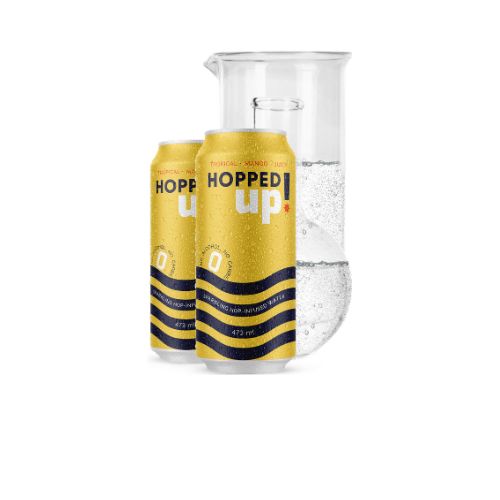 Category 12 Brewing - Hopped Up! Tropical Mango Juicy Sparkling Hop-Infused Water