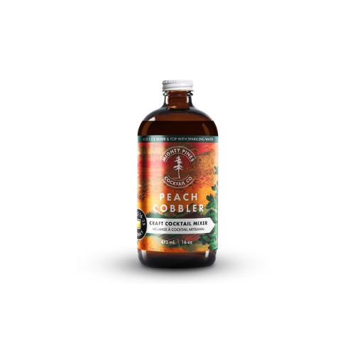 Mighty Pines Cocktail Co - Peach Cobbler Craft Cocktail Mixer