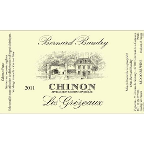 Bernard Baudry - Les Grezeaux Chinon Rouge (1.5L)