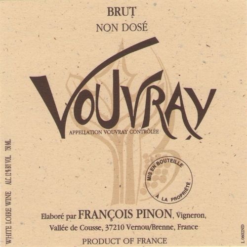 François et Julien Pinon - Vouvray Brut