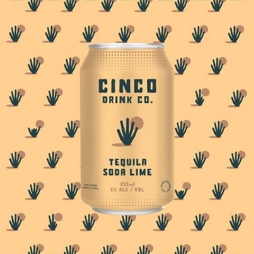 Cinco Drink Co - Tequila Lime Soda