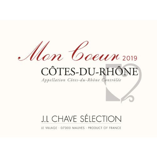 JL Chave Selection - Mon Coeur Côtes du Rhône Rouge (1.5L)