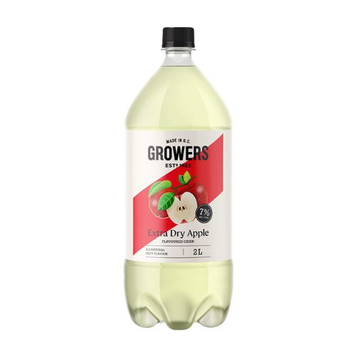 Growers - Extra Dry Apple Flavoured Cider (2L)