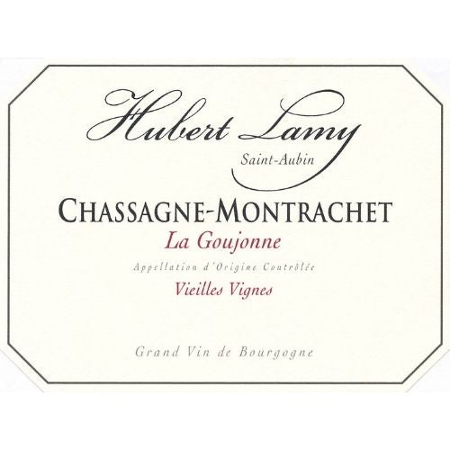 Hubert Lamy - La Goujonne Vieilles Vignes Chassagne-Montrachet Rouge
