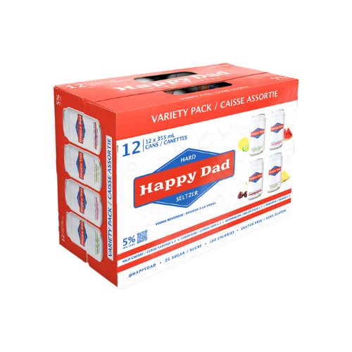 Happy Dad - Hard Seltzer Variety Pack