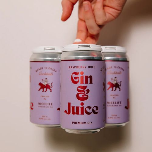 NiceLife - Gin & Raspberry Juice Soda