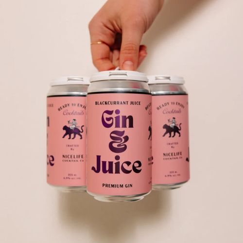 NiceLife - Gin & Blackcurrant Juice Soda