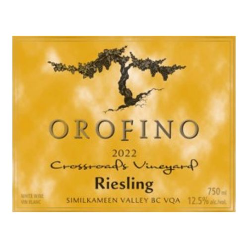 Orofino Vineyards - Crossroads Vineyard Riesling