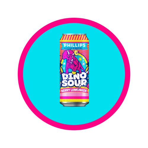 Phillips Brewing Co - Berry Lemonade Dino Sour