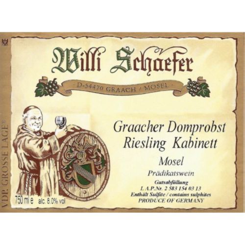 Willi Schaefer - Graacher Domprobst Riesling Kabinett