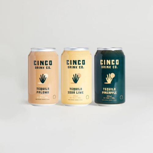 Cinco Drink Co - Tequila Soda Mixed Pack