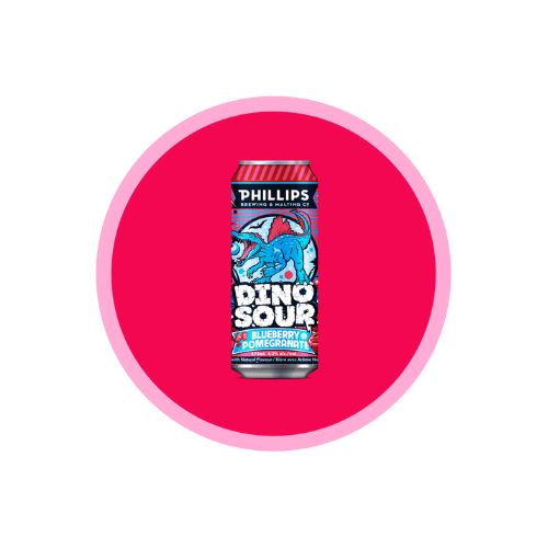 Phillips Brewing Co - Blueberry Pomegranate Dino Sour