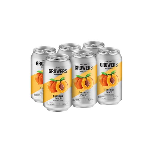 Growers - Summer Peach Flavoured Cider