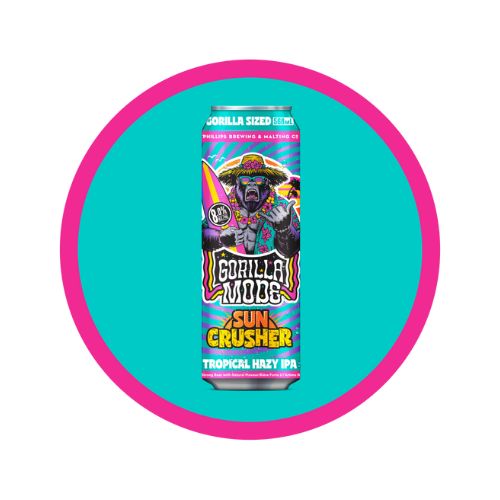 Phillips Brewing Co - Gorilla Mode Sun Crusher Tropical Hazy IPA