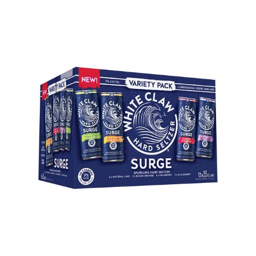 White Claw - Surge Hard Seltzer Variety Pack