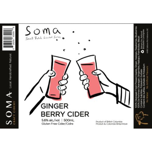 Soma Cidery - Ginger Berry Cider