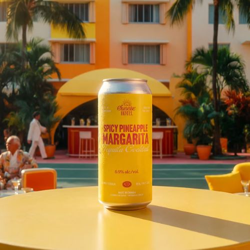 The Sunrise Hotel - Spicy Pineapple Margarita