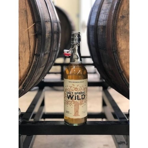 Salt Spring Wild - Maple Bourbon Apricot Cider