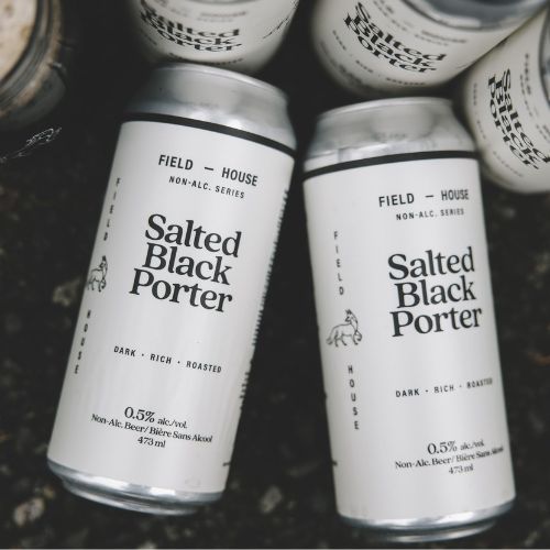 Field House Brewing - Non-Alcoholic Salted Black Porter