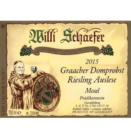 Willi Schaefer - Graacher Domprobst Riesling Auslese (375ml)