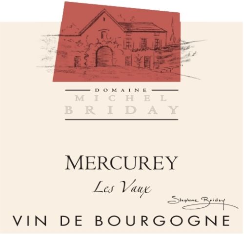 Domaine Michel Briday - Les Vaux Mercurey Rouge