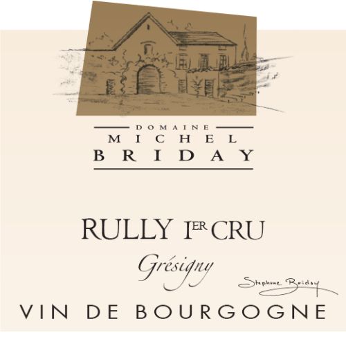 Domaine Michel Briday - Gresigny Rully 1er Cru Blanc
