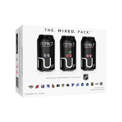 Nutrl - 7 Vodka Soda Mixed Pack