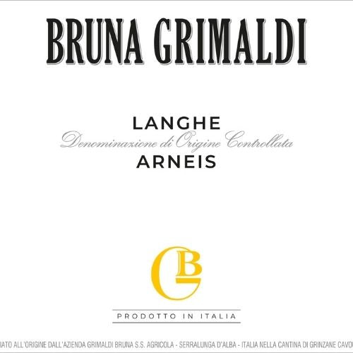 Bruna Grimaldi - Langhe Arneis